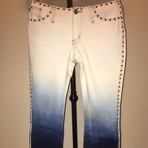 Super awesome retro embellished hombre jeans.